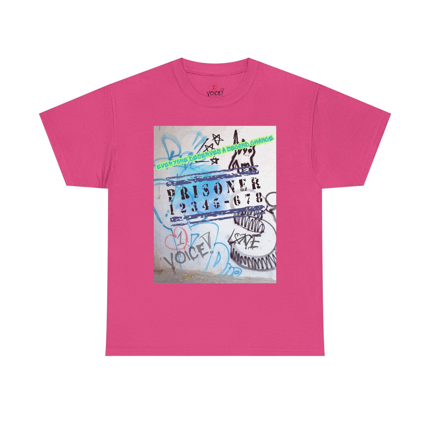 Everyone Deserves a Second Chance – Prison Reform Awareness T-Shirt