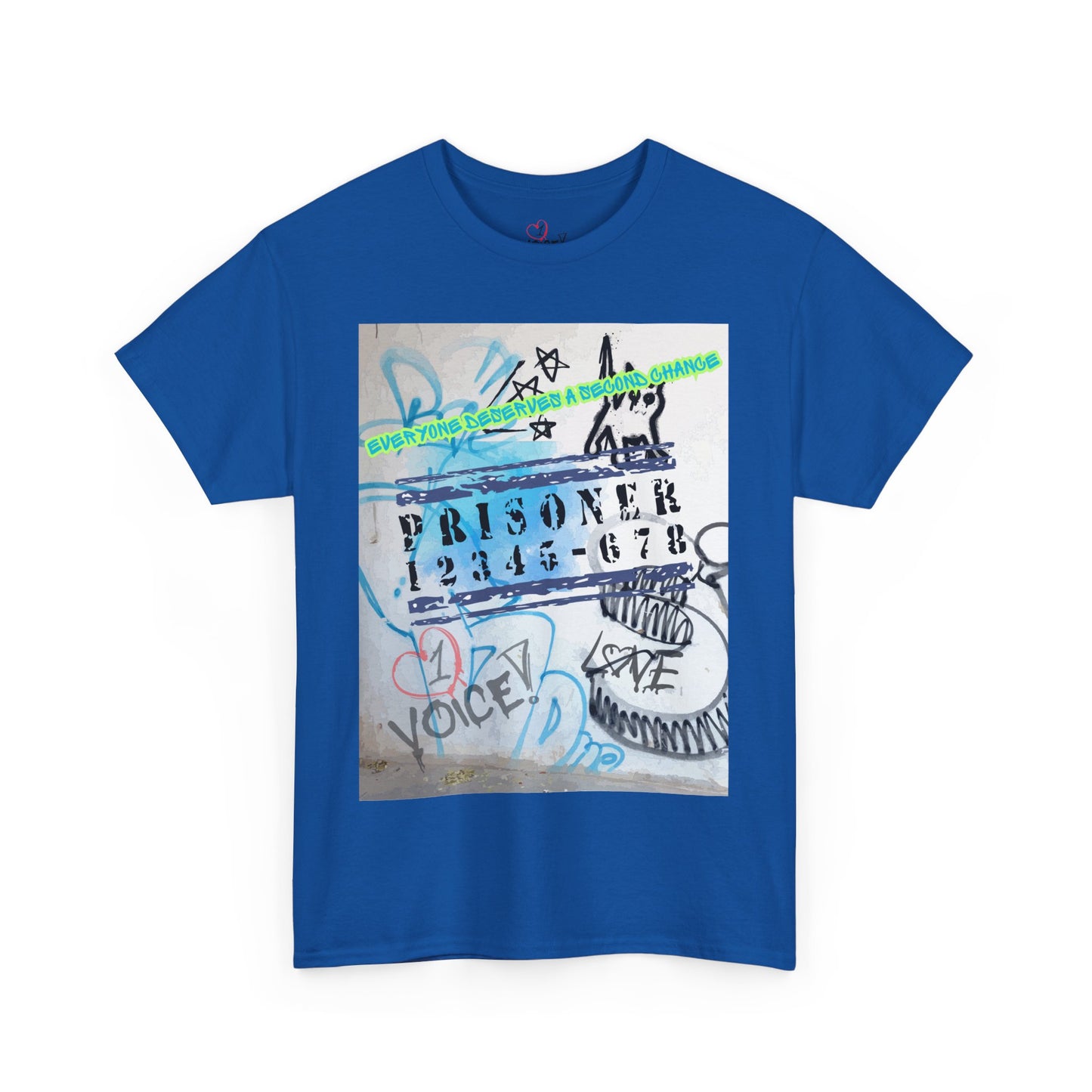 Everyone Deserves a Second Chance – Prison Reform Awareness T-Shirt