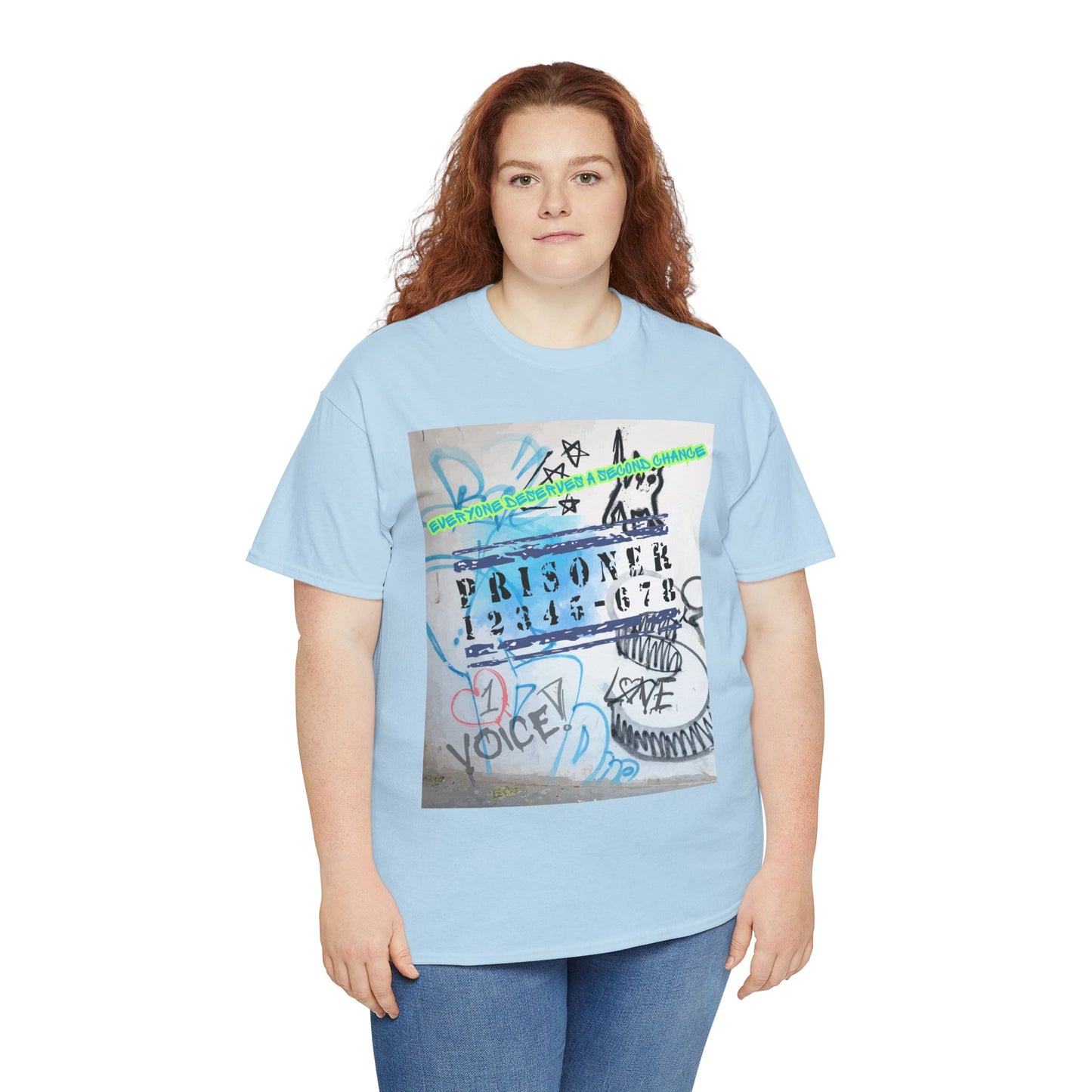 Everyone Deserves a Second Chance – Prison Reform Awareness T-Shirt