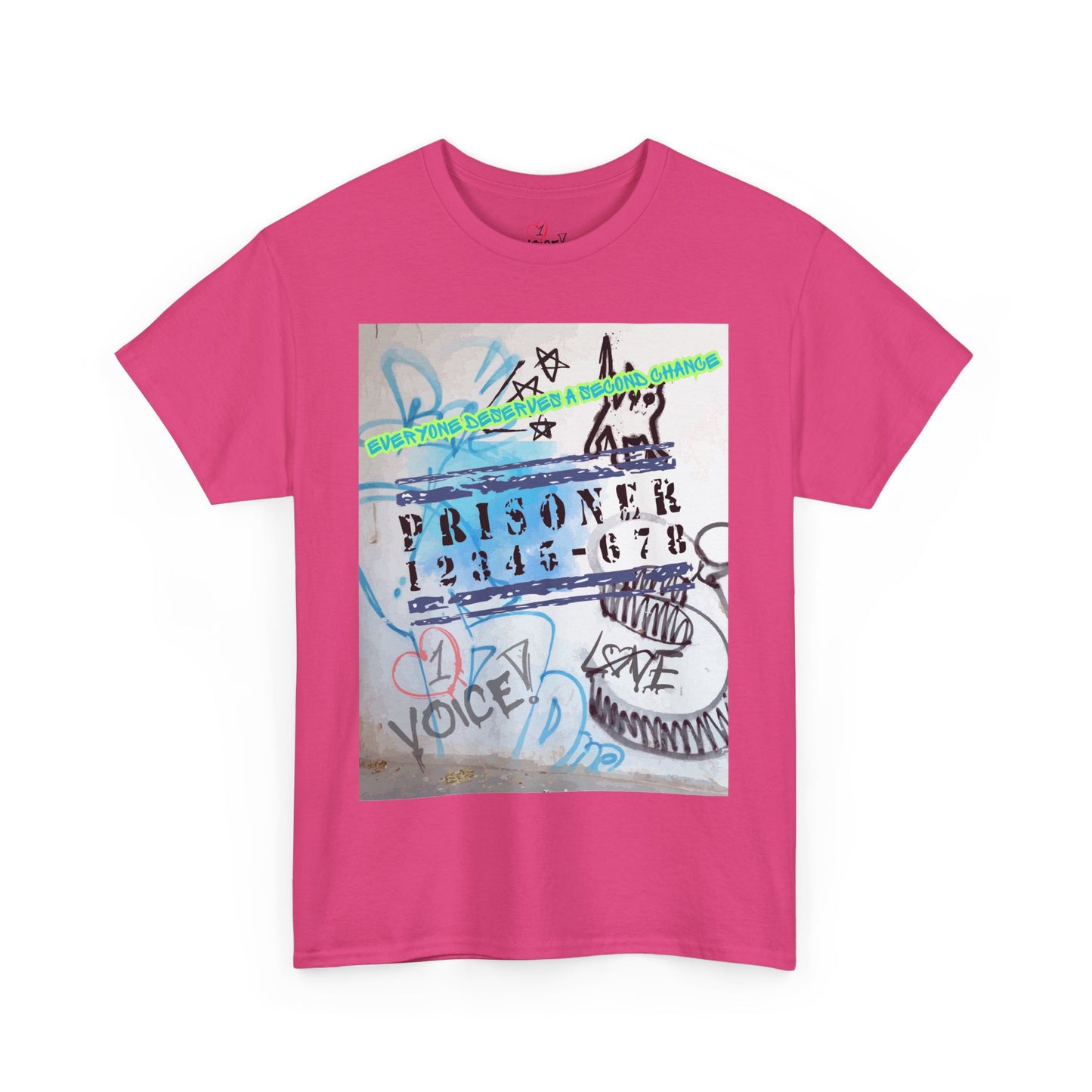 Everyone Deserves a Second Chance – Prison Reform Awareness T-Shirt
