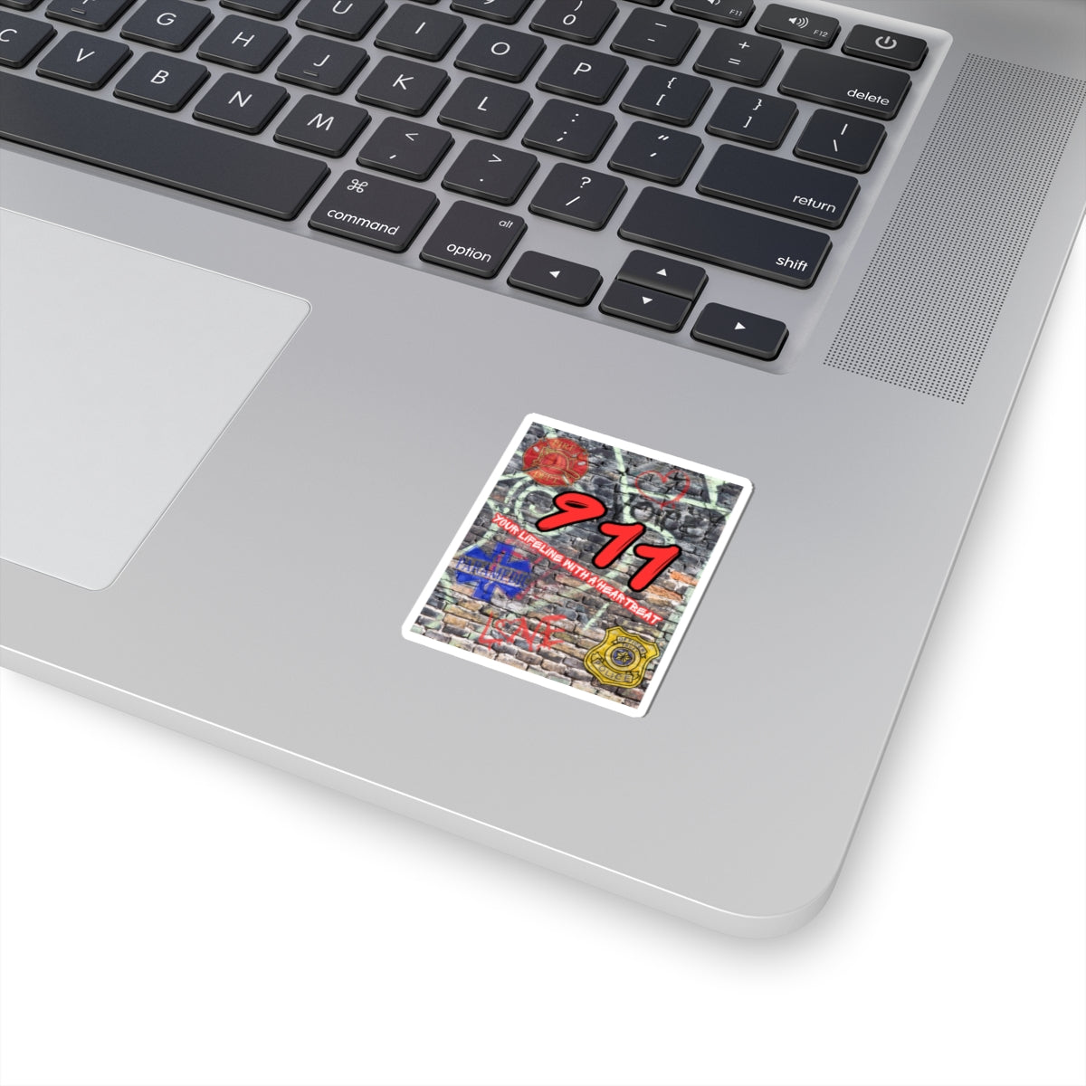 911 Tribute Sticker – First Responders & Community Support | Graffiti Street Art