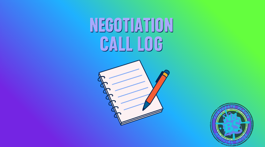 Negotiation Call Log – Track Calls, Notes & Wins